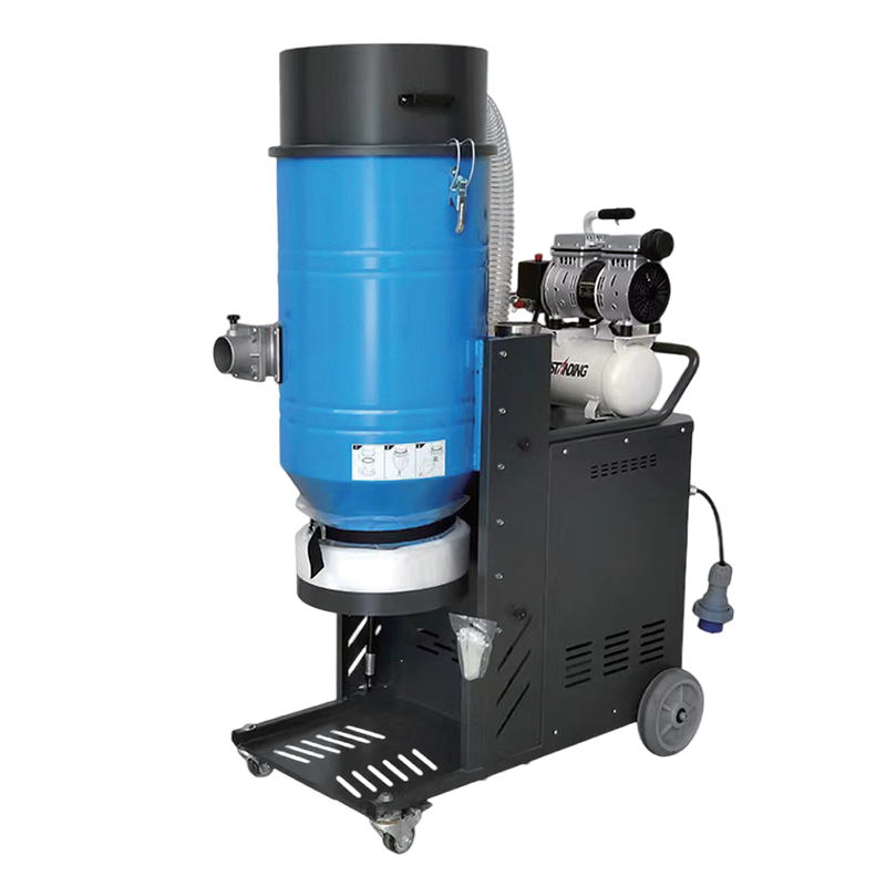 W Series Three-Phase Turbine Bag Pulsus Back-Flante Vacuum Cleaner